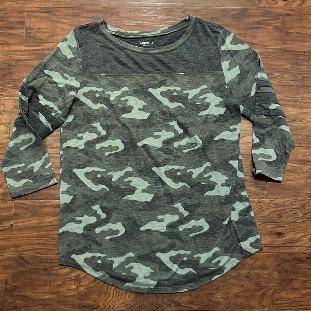 Arizona Camouflage Baseball Tee